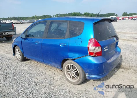 2008 Honda Fit Sport from USA, damaged, VIN JHMGD38698S032800